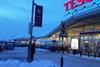 Tesco has reported modest growth over Christmas, saying it was “hindered” by the snow.