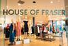 House of Fraser womenswear dept