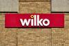 Exterior of Wilko Ramsgate store, showing sign