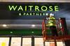 Waitrose sign