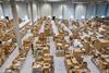 Large supply chain warehouse