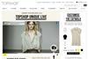 There was a surge of traffic to Topshop.com from the US