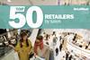 The top 50 retailers by sales during the 2015/16 financial year