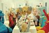 Initially the Ikea advert appears to depict a fantasy children’s party