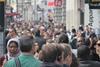 Shoppers on Oxford Street