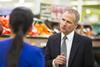 Tesco boss Dave Lewis is targeting momentum after the grocer exceeded expectations at Christmas, but warned there is still “much more to do.”