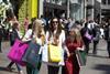 Oxford Street shoppers