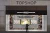 Topshop's window installation for London Fashion Week