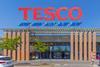 Tesco exterior, Hungary