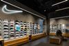 Interior of Nike store