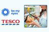 Tesco x Be My Eyes banner