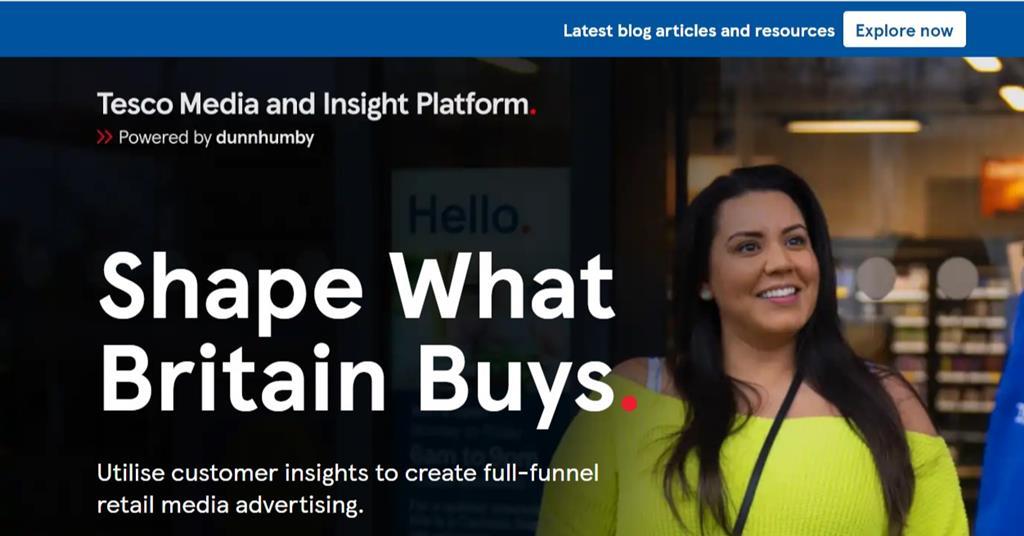 Tesco retail media business appoints former Walmart exec to new role