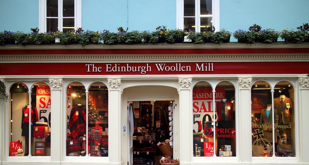 Edinburgh Woollen Mill falls into 