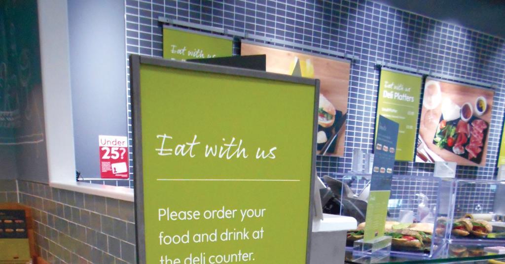 Store gallery M&S and Waitrose combine snacking with shopping