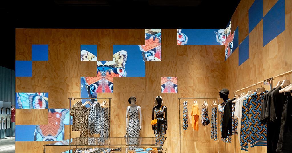 Store gallery Burberry and Tencent unveil social media powered