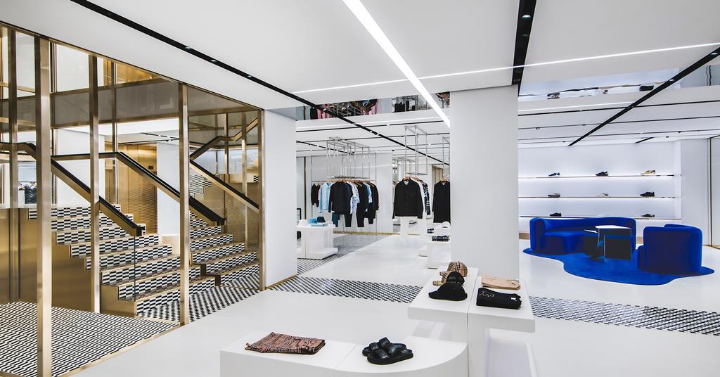 Store gallery Burberry reopens London flagship on New Bond Street