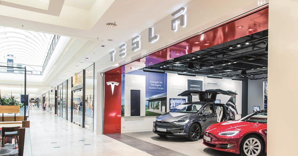 Tesla is launching a new retail offensive with a focus on malls