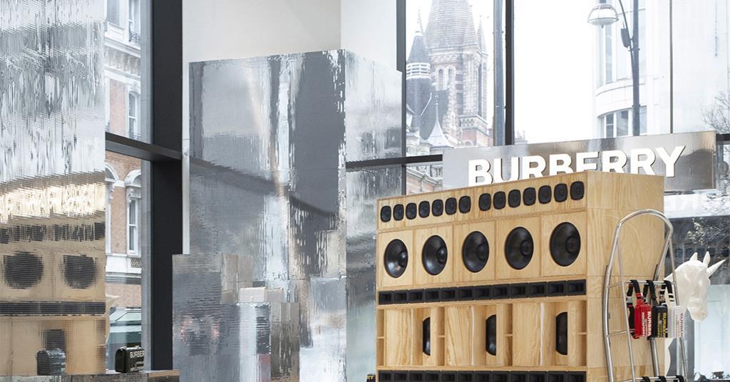 Burberry store selfridges london