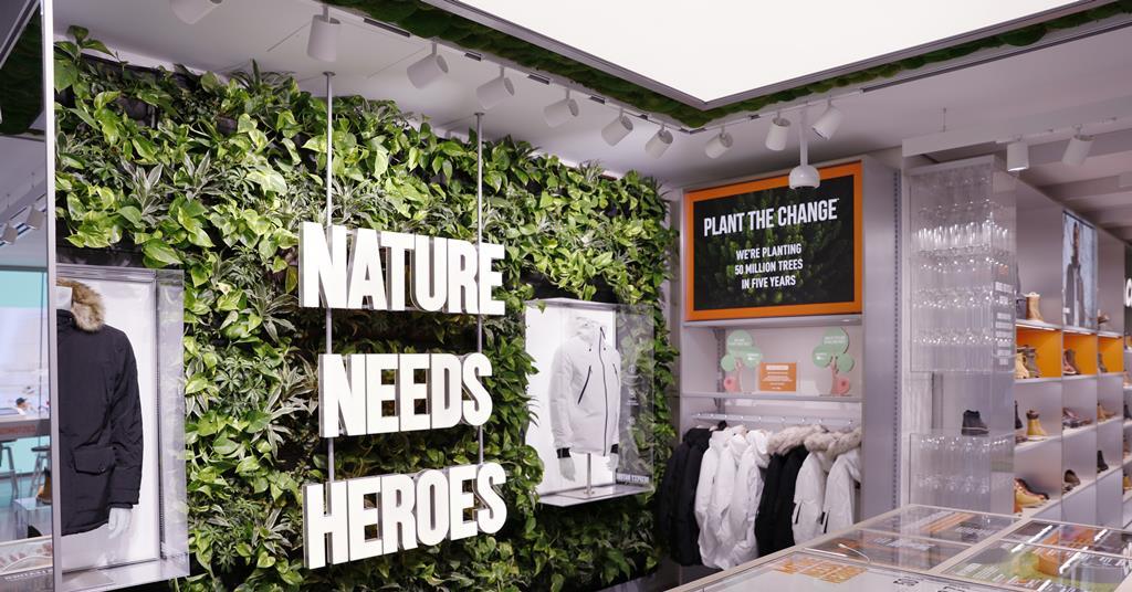 Spreek luid tweede Voor type In pictures: Timberland makes 'commitment to greener future' with new store  concept | Gallery | Retail Week