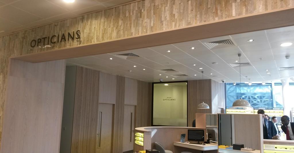 In pictures John Lewis opens first dedicated instore opticians