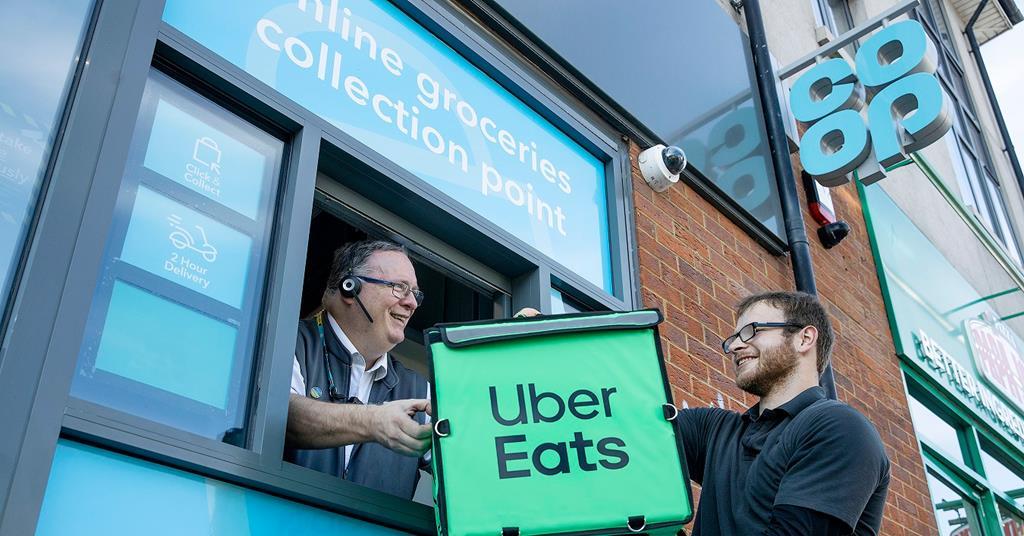 Co-op and Uber Eats unveil new three-year delivery partnership | Retail ...