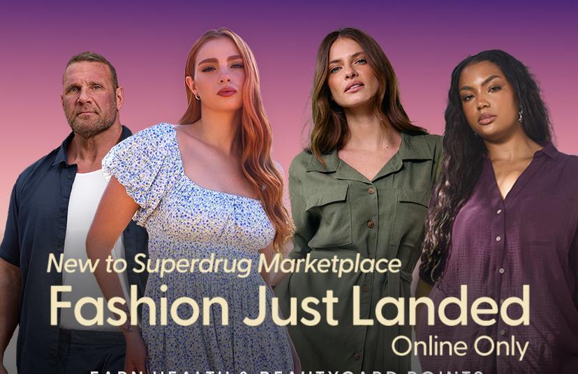 Superdrug expands online marketplace to include fashion brands