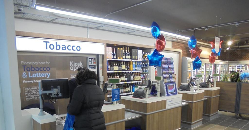tesco tobacco counter Store gallery: Tesco takes a fresh look at convenience on London's  Queensway | Gallery