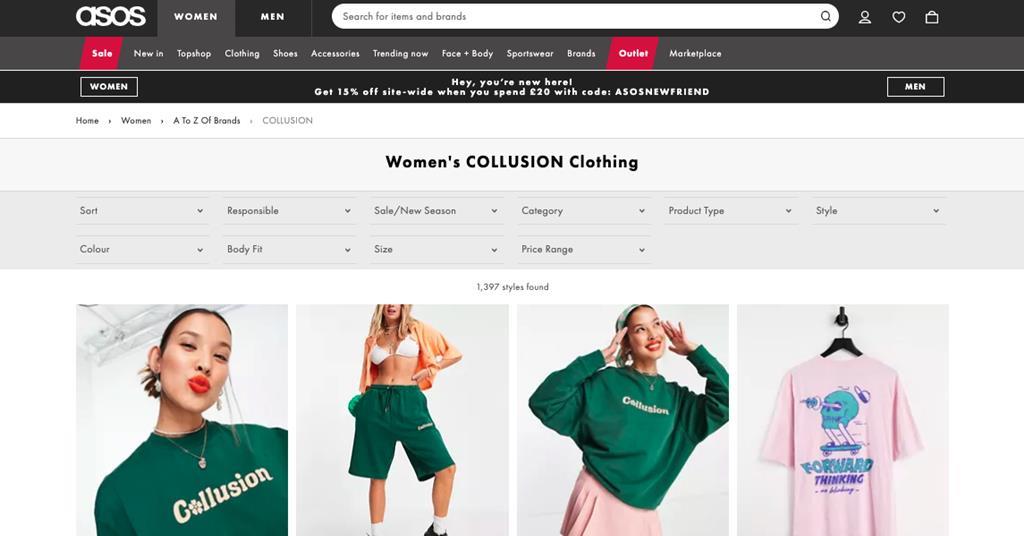 Asos v boohoo clearance