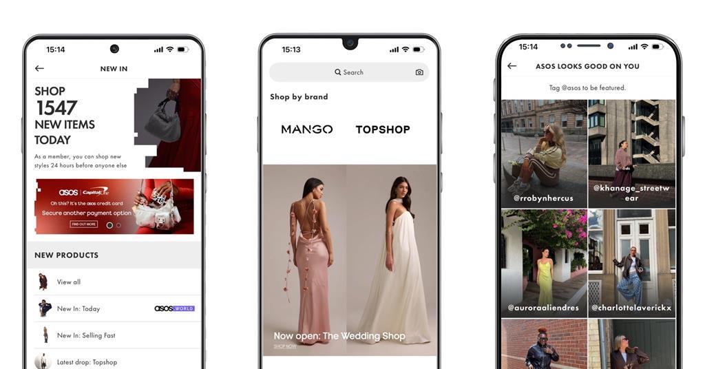 App tour: How Asos’ revamped app is helping the fashion giant win back ...
