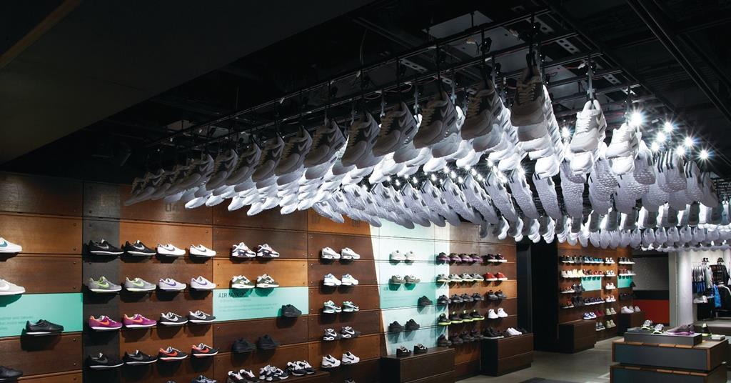 Niketown Las Vegas \\\  Store display design, Store design