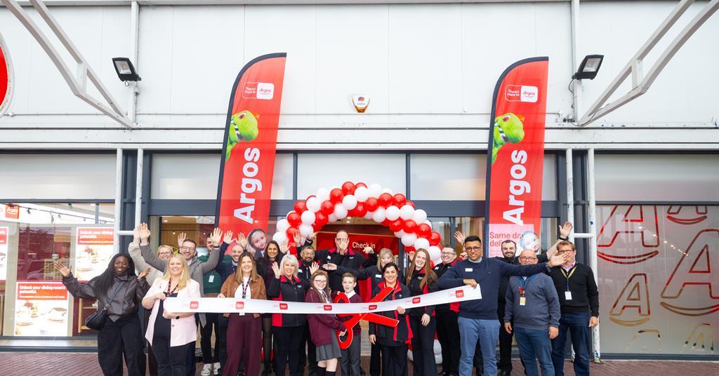 Argos debuts new “more intuitive” store layout