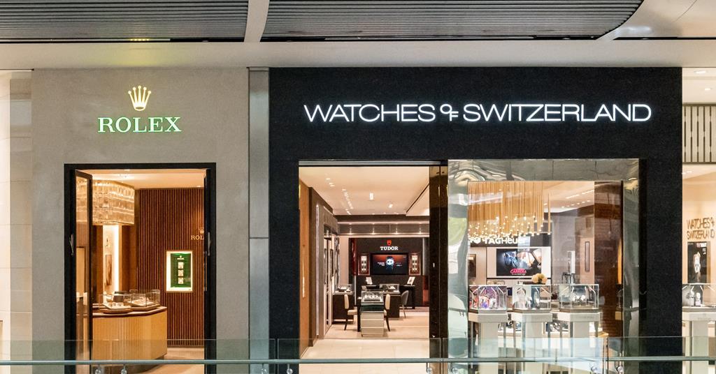 Watches of Switzerland sales hit by ‘minimal return’ of tourist shopping