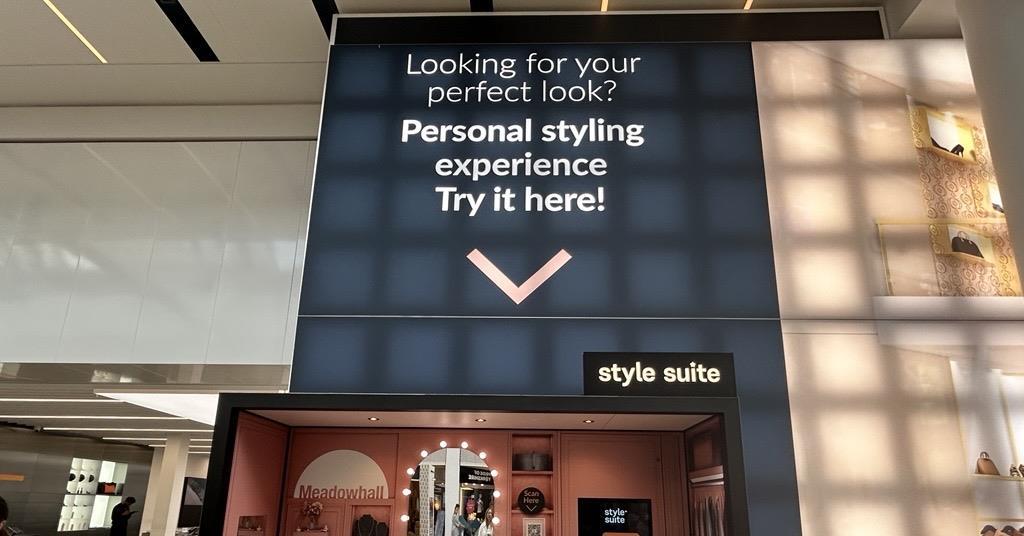 Test Drive: Meadowhall centre’s AI shopping style suite