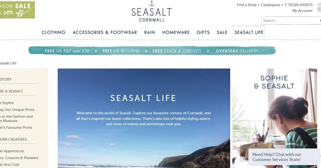 Seasalt sales rocket amid store expansion drive News Retail Week