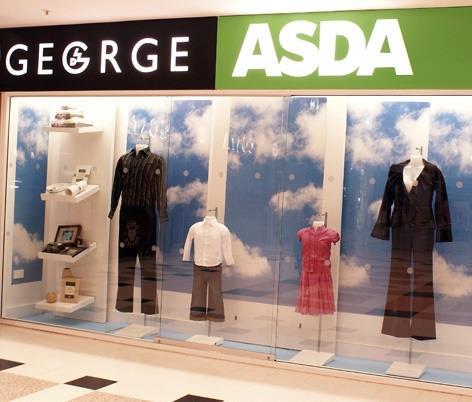 Asda/George products purchased in the UK, by clothing type 2013-2020
