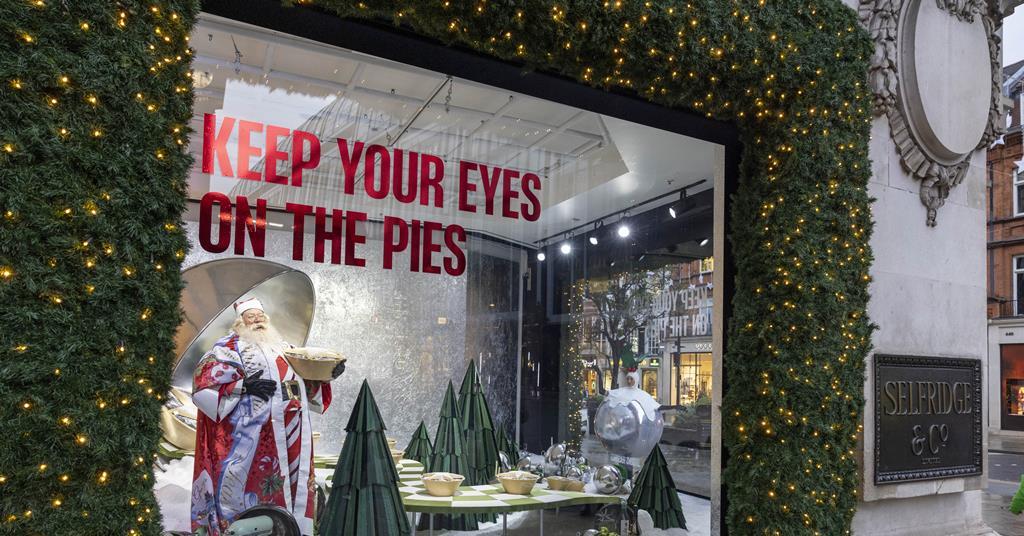 Selfridges Unveils Festive Christmas Window Displays – WWD