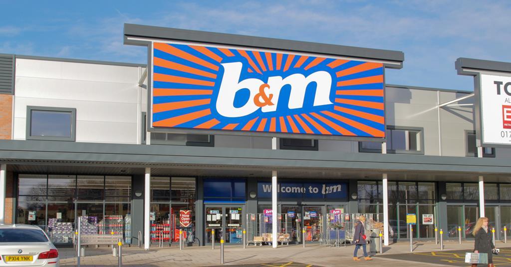 B&M has posted a quarterly sales rise but UK like-for-likes fall