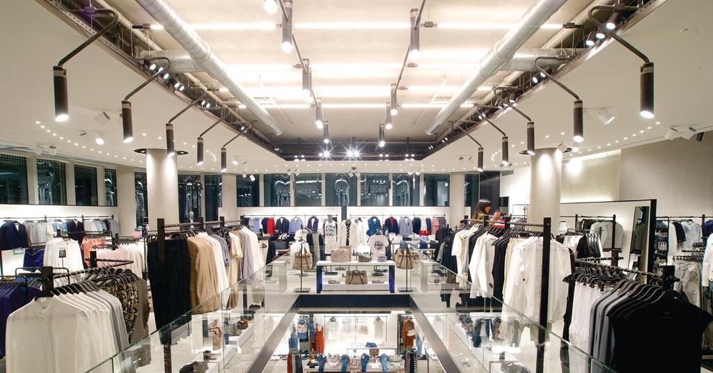 Store gallery: Zara opens an industrial flagship on Oxford Street ...