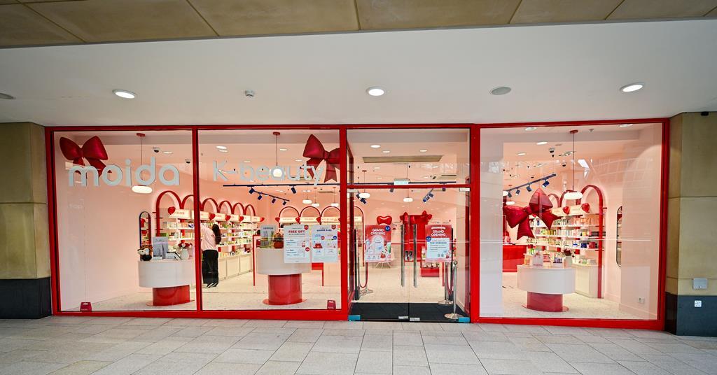 Store gallery: Korean beauty player Moida opens at Trinity Leeds