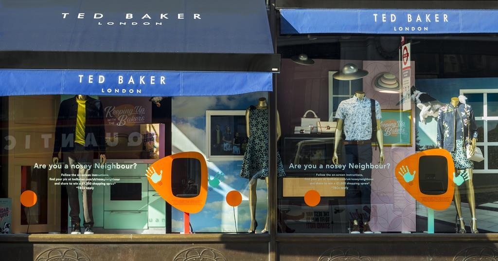 Ted Baker unveils interactive store windows | News | Retail Week