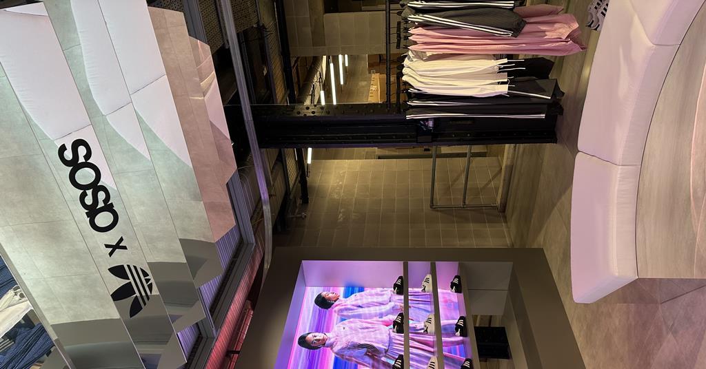 Store gallery: Asos pops up at Adidas Oxford Street flagship for the ...