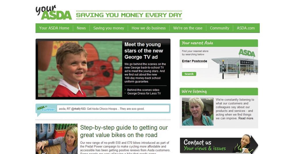 Asda builds social site to push transparency | News | Retail Week