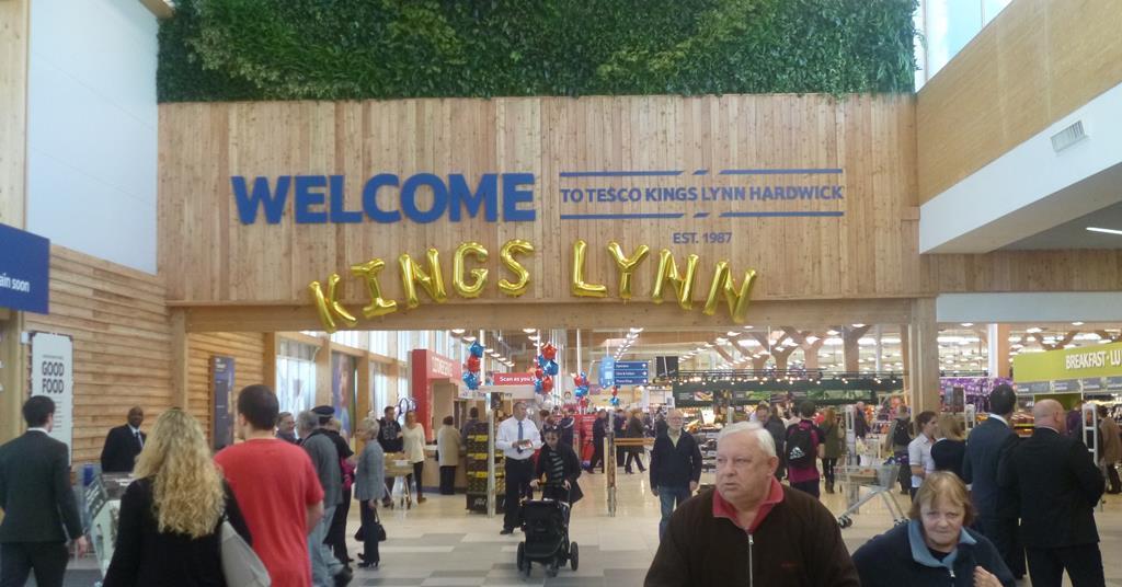 In pictures Tesco and Dobbies open first joint store in Kings Lynn