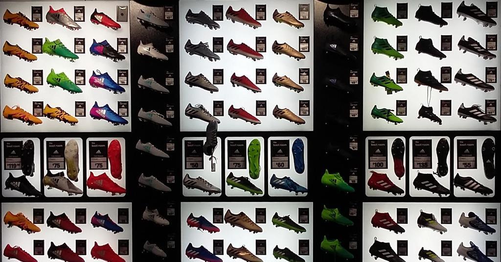 football boots bluewater