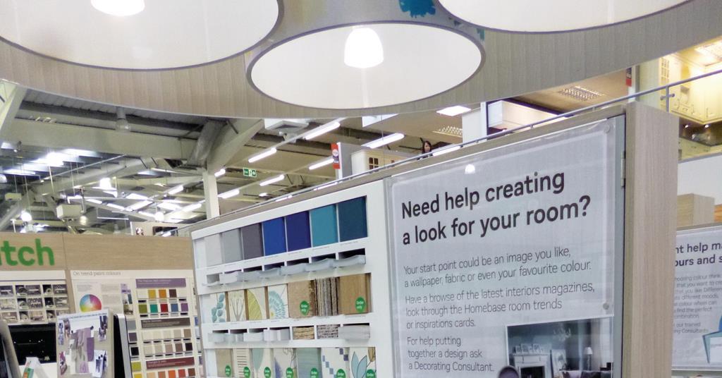 Store gallery Project DIY for Homebase Gallery Retail Week