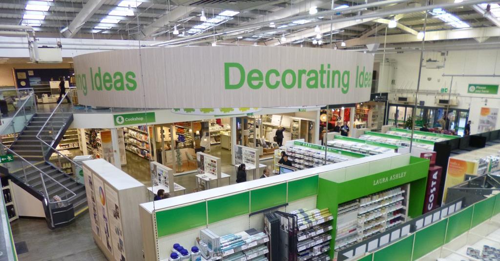 Store gallery Project DIY for Homebase Gallery Retail Week