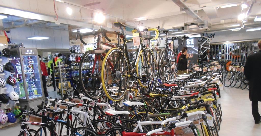 Store gallery Halfords new Cycle Republic store in London