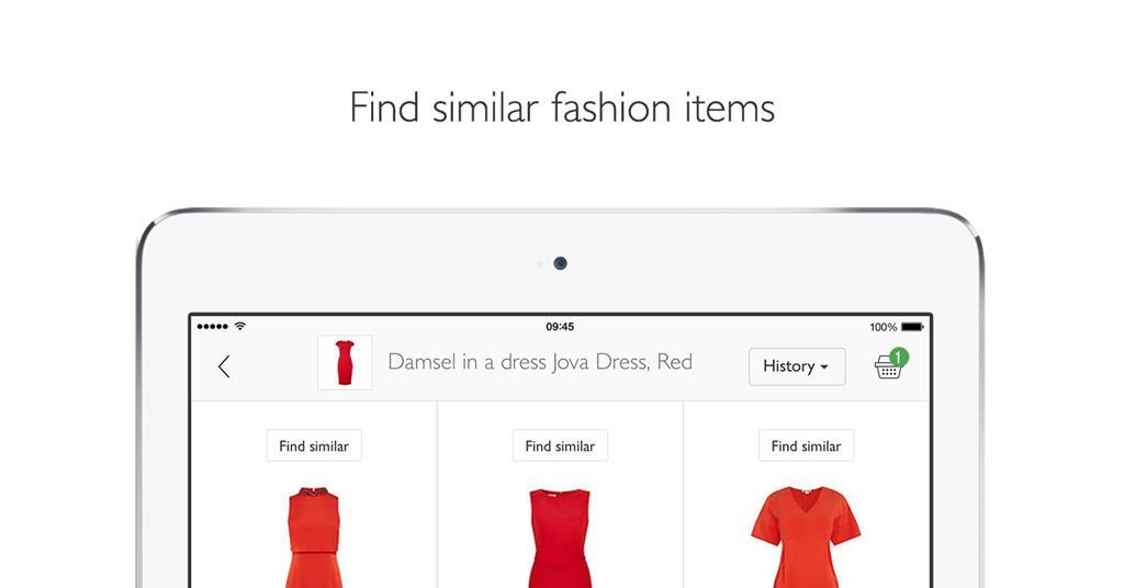 John Lewis enhances online fashion offer with visual search tool pilot