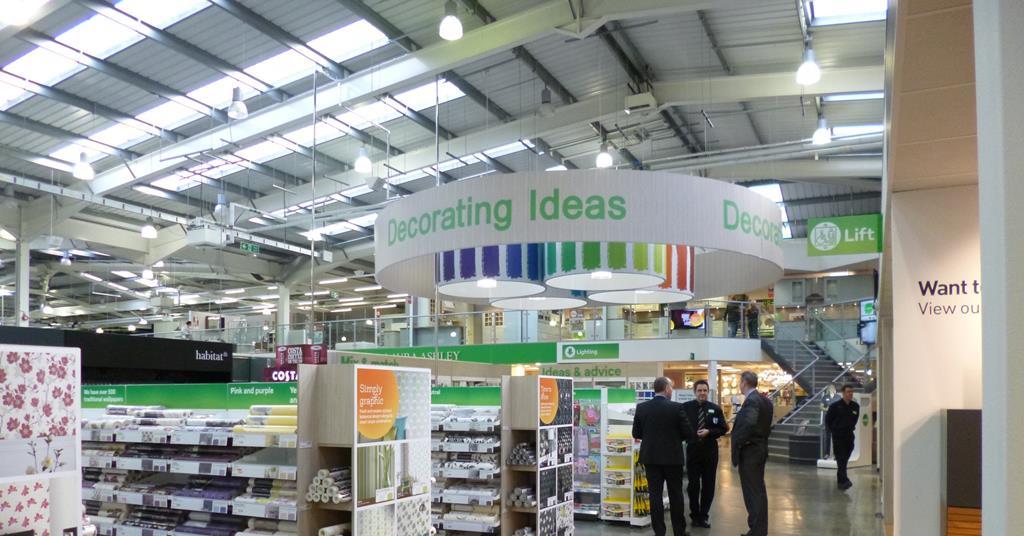 Store gallery Project DIY for Homebase Gallery Retail Week