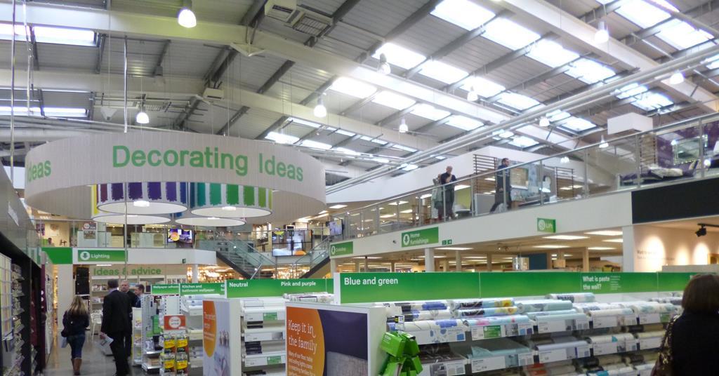 Store gallery Project DIY for Homebase Gallery Retail Week